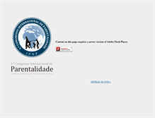 Tablet Screenshot of ciparentalidade.ipnp.pt